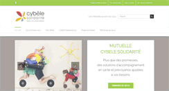 Desktop Screenshot of mutuelle-cybele-solidarite.com