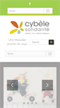 Mobile Screenshot of mutuelle-cybele-solidarite.com